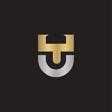 YU or UY logo and icon designのイラスト素材