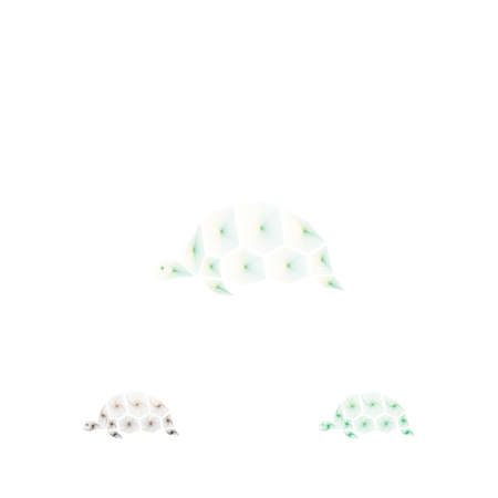 Sea Turtle Logo Design Templateのイラスト素材