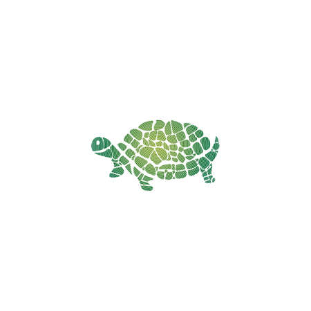 Tortoise Logo Design Template Inspirationのイラスト素材