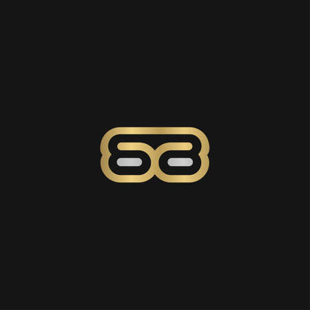 Alphabet letters Initials Monogram logo BX XBのイラスト素材