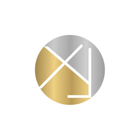 YX, XY, X AND Y Abstract initial monogram letter alphabet logo designのイラスト素材