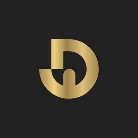WD or DW logo and icon designのイラスト素材