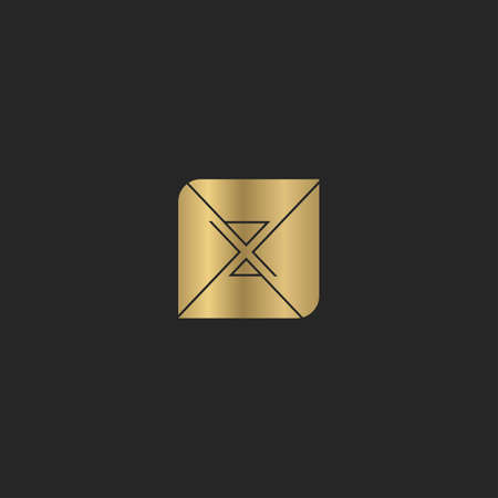 XZ, ZX, X AND Z Abstract initial monogram letter alphabet logo designのイラスト素材