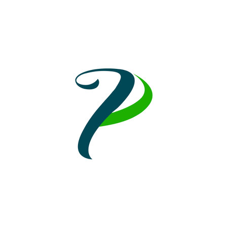 Initial letter pp logo or p logo vector design templateのイラスト素材