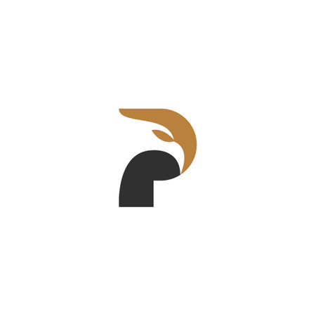 Initial letter pp logo or p logo vector design templateのイラスト素材