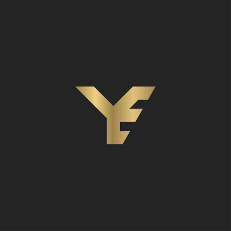 Alphabet letters Initials Monogram logo EY, YE, E and Yのイラスト素材