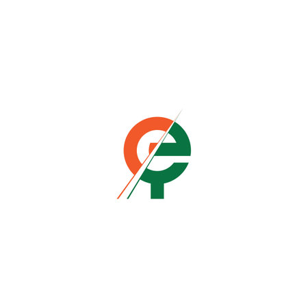 Alphabet letters Initials Monogram logo EY, YE, E and Yのイラスト素材