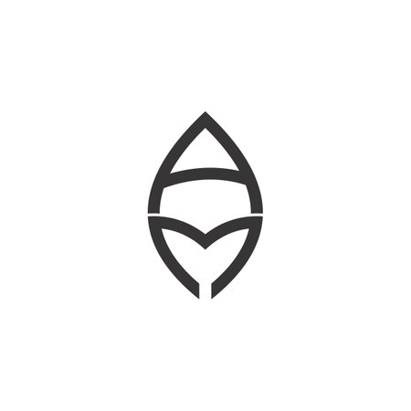 Alphabet Initials logo AM, MA, M and Aのイラスト素材