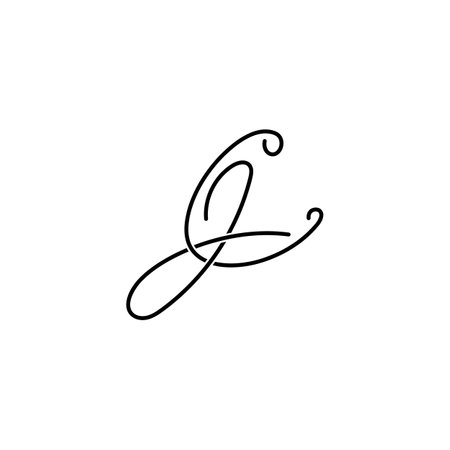JC, CJ, Abstract initial monogram letter alphabet logo designのイラスト素材