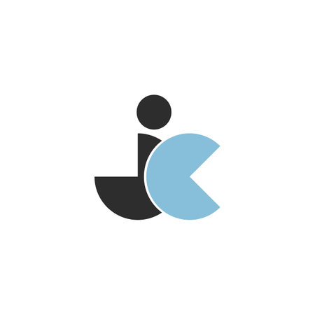 JC, CJ, Abstract initial monogram letter alphabet logo designのイラスト素材