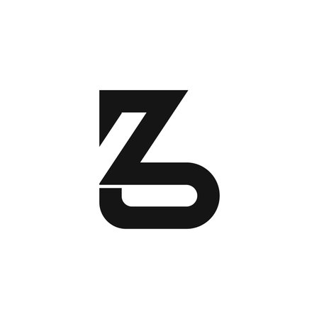 Alphabet Initials logo ZO, OZ, O and Zのイラスト素材