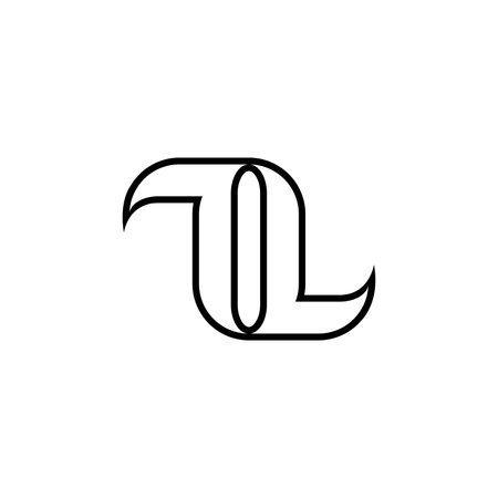 Alphabet Initials logo ZO, OZ, O and Zのイラスト素材