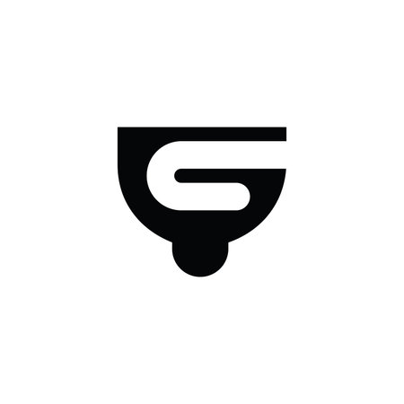 Alphabet Initials logo GY, YG, G and Yのイラスト素材