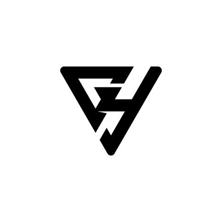 Alphabet Initials logo GY, YG, G and Yのイラスト素材