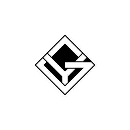 Alphabet Initials logo GY, YG, G and Yのイラスト素材