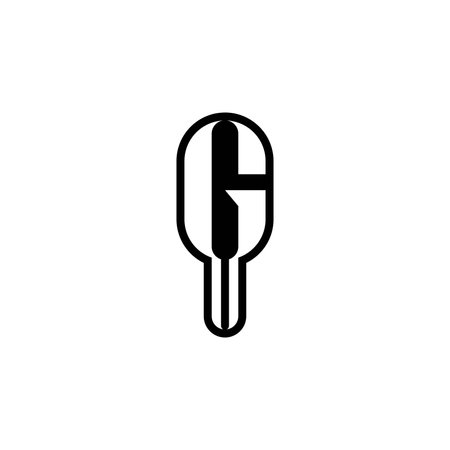 Alphabet Initials logo GY, YG, G and Yのイラスト素材