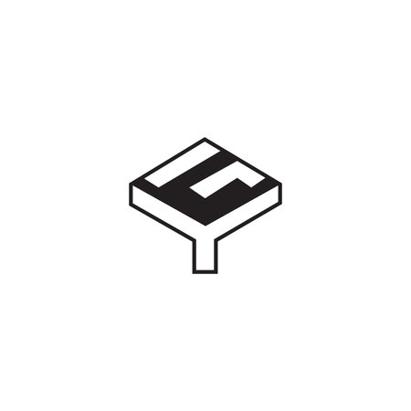Alphabet Initials logo GY, YG, G and Yのイラスト素材