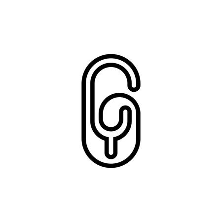 Alphabet Initials logo GY, YG, G and Yのイラスト素材