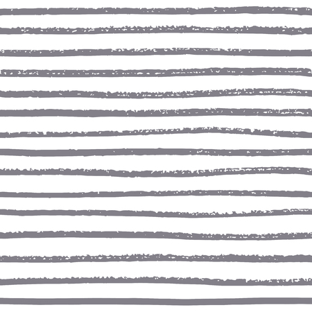 Brush lines vector seamless pattern. のイラスト素材