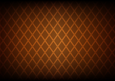vector pattern Square on brown  backgroundのイラスト素材