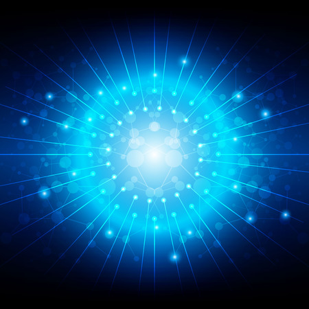 abstract connection background. Vector illustrationのイラスト素材