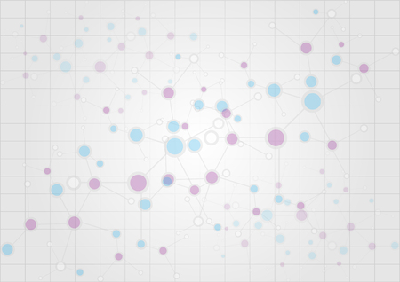 abstract connection technology communication background.illustration vector designのイラスト素材