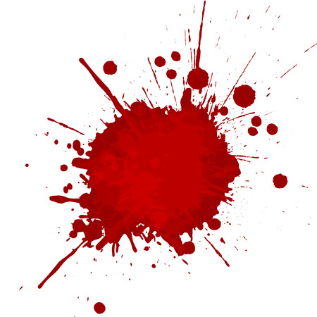 Red color splatter design background. illustration  designのイラスト素材