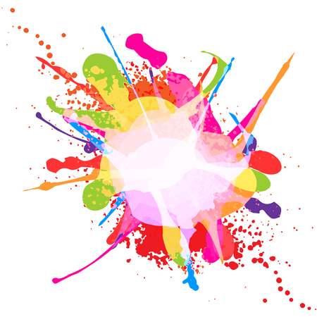 abstract  watercolor design backgroundのイラスト素材