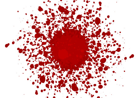 abstract splatter red color design background. illustration vector designのイラスト素材