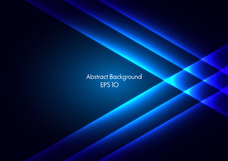 Abstract blue light  concept of future background. illustration vector designのイラスト素材