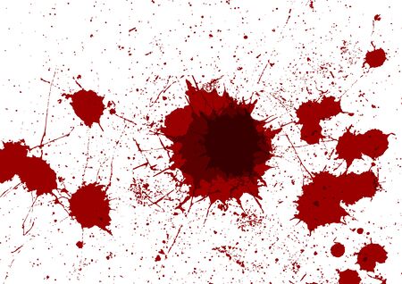 Abstract vector red color splatter design background. illustration vector design.のイラスト素材