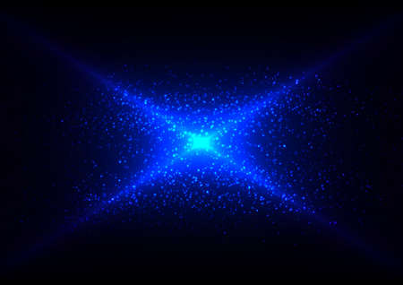 Abstract blue light space  design concept background, vector illustration design backgroundのイラスト素材