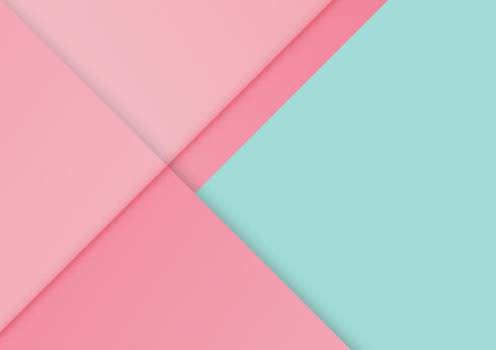 Valentine day concept background, Vector illustration, paper hearts Cute love sale banner or greeting cardのイラスト素材