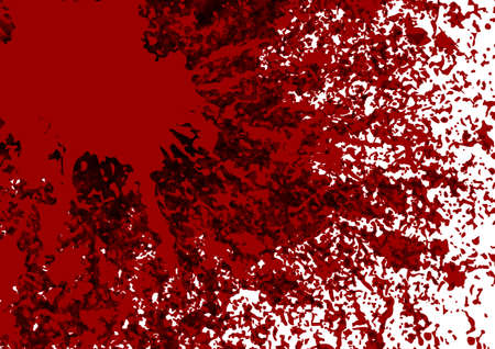 Abstract vector splatter red color on isolated background design. illustration vector design.のイラスト素材