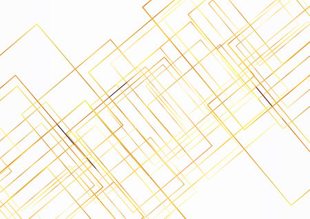 Abstract Gold Line Pattern and Geometric background.  Luxury Gold Line Geometric Design. illustration vector design.のイラスト素材