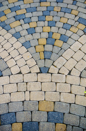 Stock photo of the cobblestone patternの写真素材