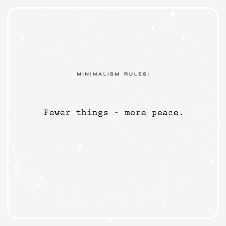 Minimalism inspirational quote vectorのイラスト素材