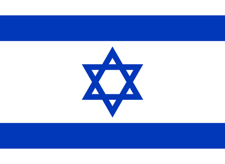 Israel flagのイラスト素材