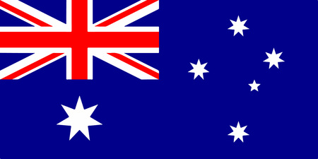 Australia flagのイラスト素材