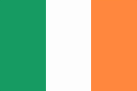 Ireland flagのイラスト素材