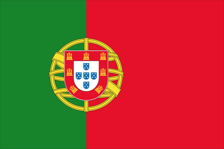 Portugal flagのイラスト素材