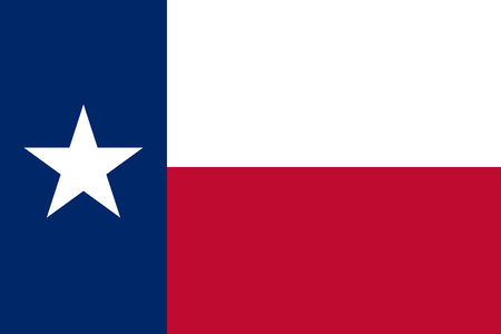 Texas flagのイラスト素材