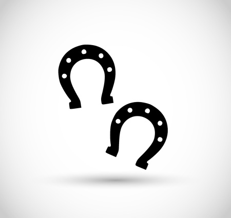 Horseshoe iconのイラスト素材