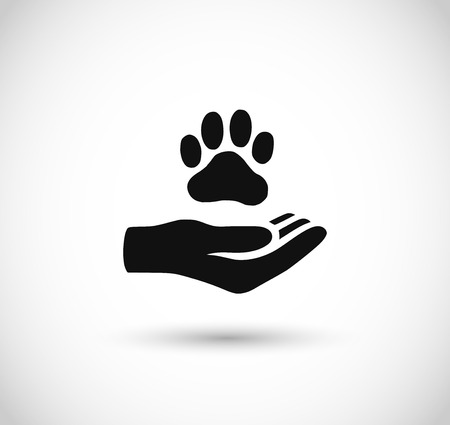 Animal care icon vectorのイラスト素材