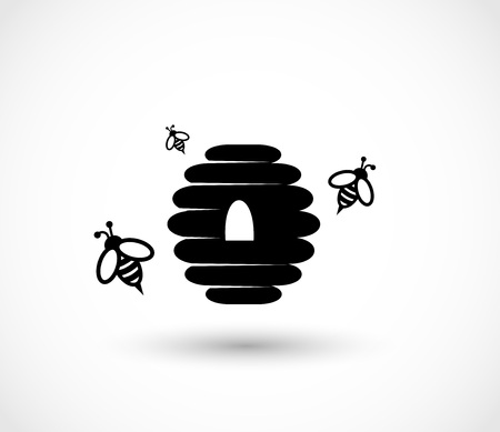 Honey icon vectorのイラスト素材