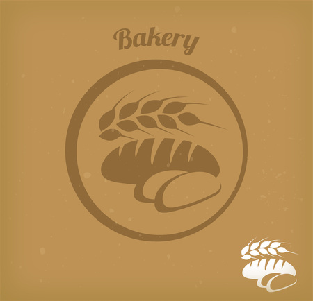 Bakery/ bread icon vectorのイラスト素材