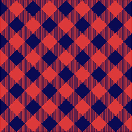 Lumberjack plaid pattern vectorのイラスト素材