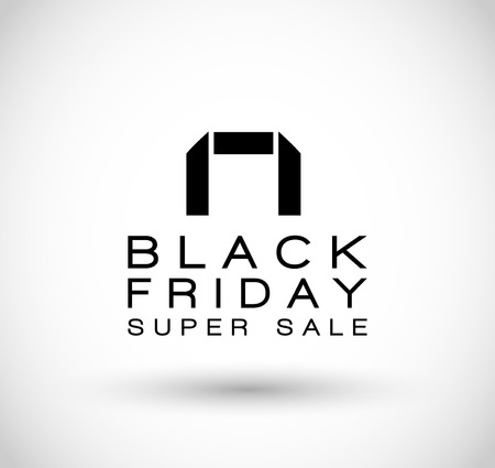 Black Friday poster vectorのイラスト素材