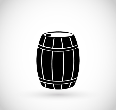 Barrel icon vectorのイラスト素材
