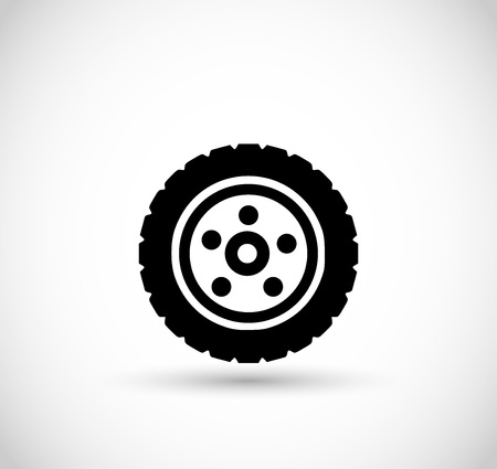 Tire icon vectorのイラスト素材